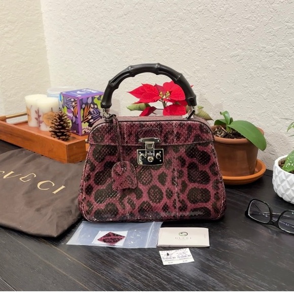 Gucci Python Handbag - Picture 7 of 11